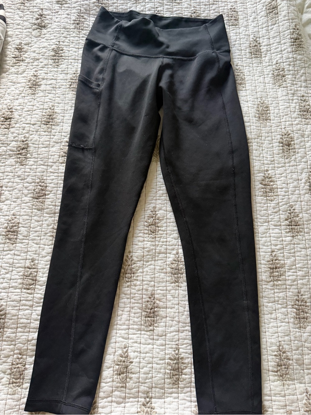 adidas Black Women's Leggings with Side Pocket